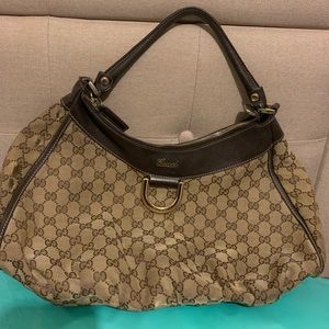 Gucci Hobo Canvas